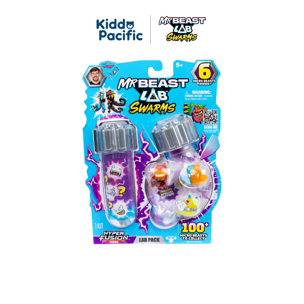 MRBEAST LAB SWARMS S3 LAB PACK 6 PC  ของเล่นฟิกเกอร์