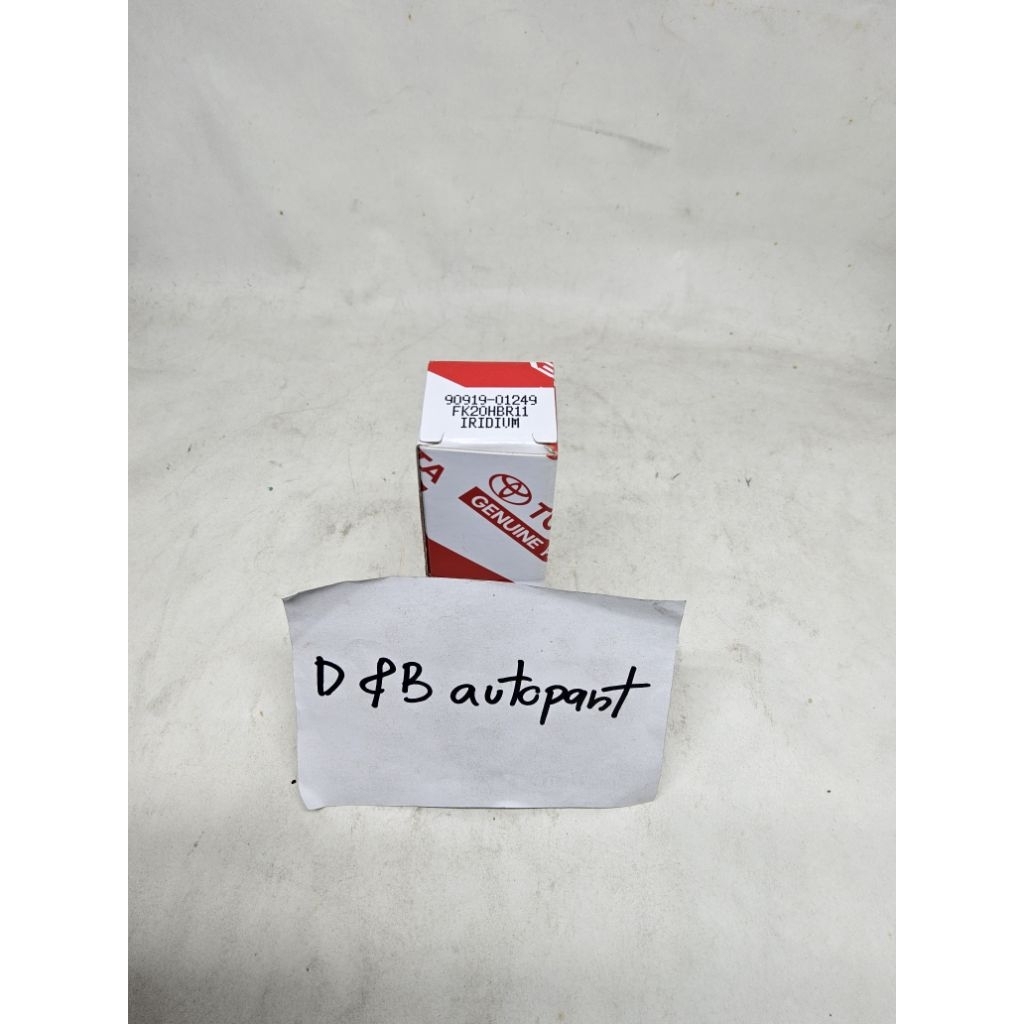 หัวเทียน Iridium TOYOTA 90919-01249 (FK20HBR11) | SPARK PLUG อิริเดียม | D&B autopart ⚡