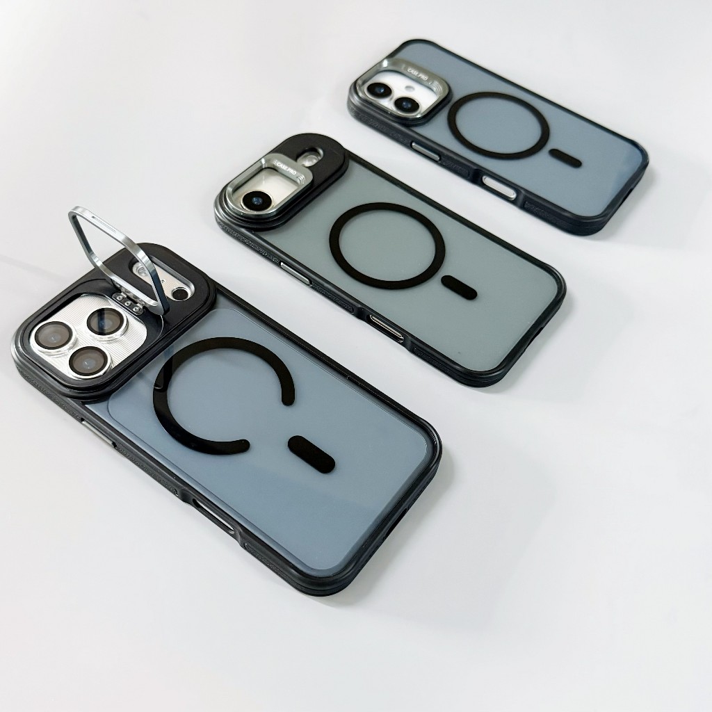 เคสชาร์จได้ กล้องตั้งได้ รุ่น for iPhone 17‘pro’max i17 17pro 17promax เคสไอโฟน 17 pro max