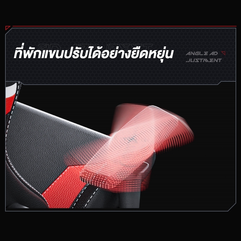 GAMEFORGE เก้าอี้เล่นเกม RacerX Series gaming chair เก้าอี้สำนักงาน รับประกันอย่างเป็นทางการ 5 ป รูปที่ 6