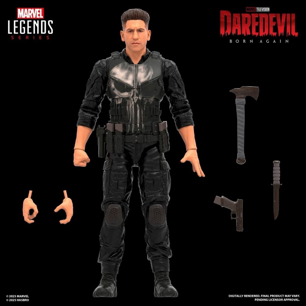 Hasbro Marvel Legends Series Daredevil: Born Again Punisher