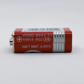 NEW แบตเตอรี่ Panasonic Battery 9V ถ่าน 9V ไฟแรงดี ถ่านแดง 6F22ND Manganese Battery