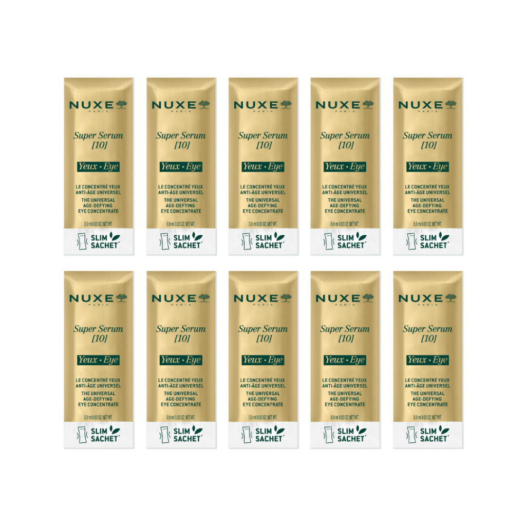 (สินค้าของแถม ห้ามกดสั่งซื้อ) NUXE SUPER SERUM 10 EYE CONCENTRATE 0.9 ml x 10 ซอง