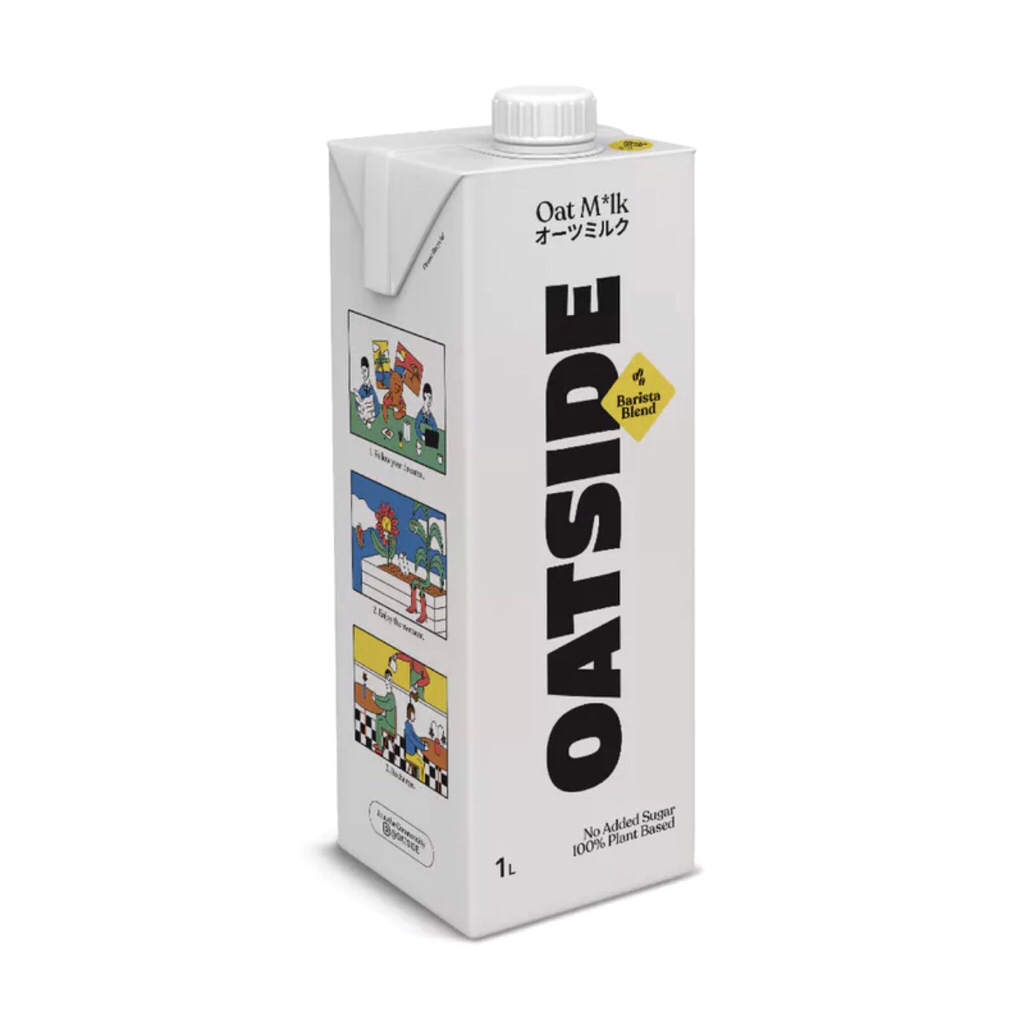 นำ้นมข้าวโอ้ค ตรา Oatside ขนาด 1000ml
