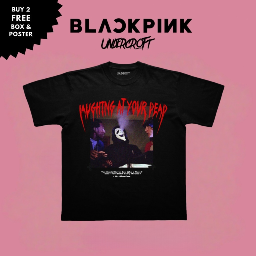 [ ส่งด่วน ] SADBOY® | Mr.Ghostface |  100% Organic Cotton