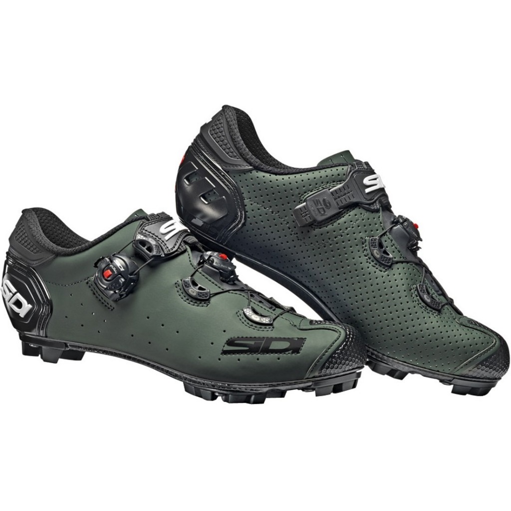 รองเท้าปั่นจักรยานเสือภูเขา MTB SIDI JARIN OLIVE Color : GREEN OLIVE GREEN Size : 41