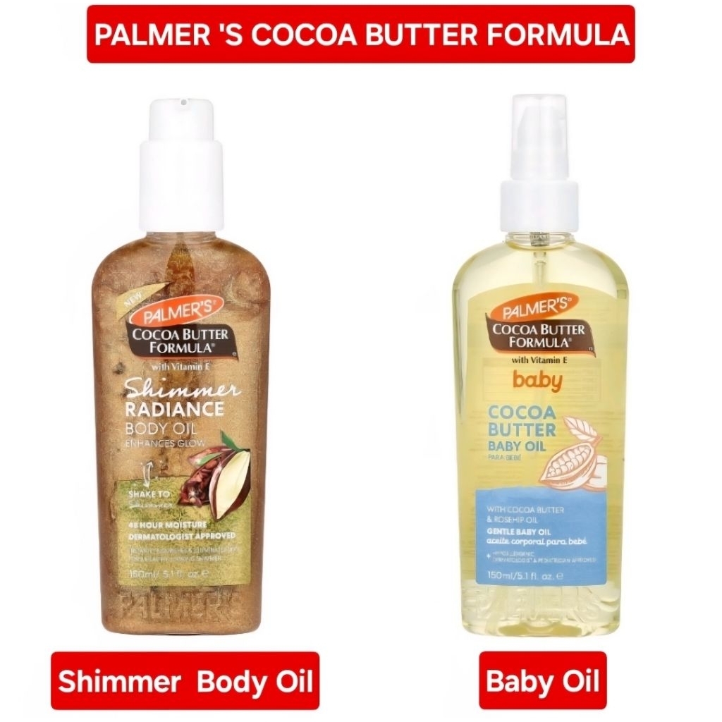 Palmer 's Cocoa Butter Formula Baby Oil, Shimmer Body Oil 150 ml