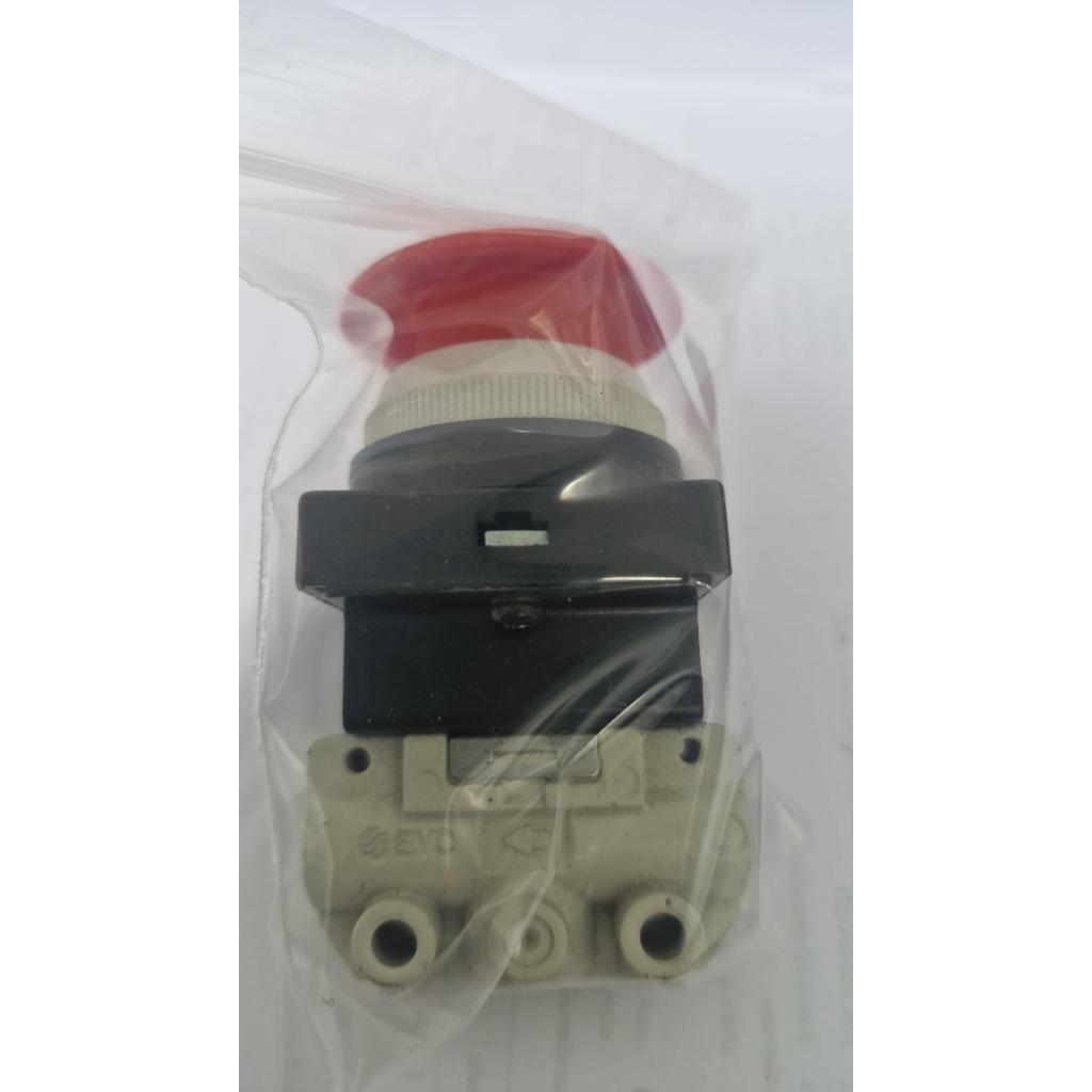 VM130-01-30RA – Push Button (Red) ปุ่มกดควบคุมลมแบบแมนนวล สีแดง สินค้าคงเหลือ/ชิ้น = 1 (PK-H022)