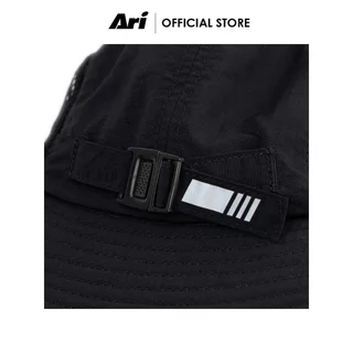 ARI ADEPT ORBITZ RUNNING BUCKET HAT - BLACK (AHW1654-01) หมวก อาริ ORBITZ RUNNING BUCKET สีดำ