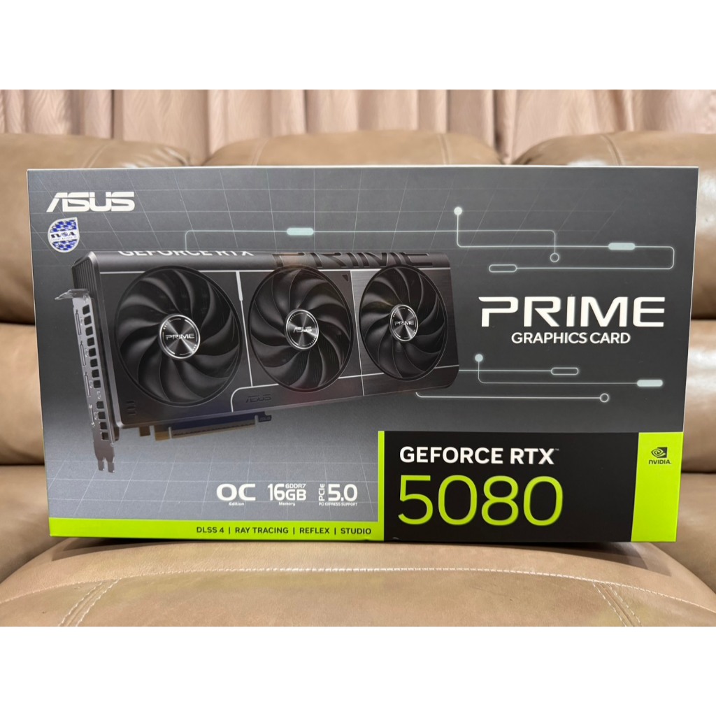 มือ1 ประกันไทย ASUS PRIME RTX™ 5080 OC Edition 16GB GDDR7