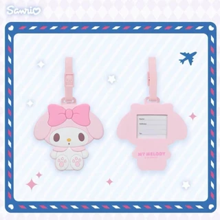 พร้อมส่งจากไทย!!! ป้ายห้อยกระเป๋าเดินทาง Sanrio Sanrio Luggage Tag ป้ายชื่อsanrio ที่ห้อยกระเป๋าเดินทางเขียนชื่อได้