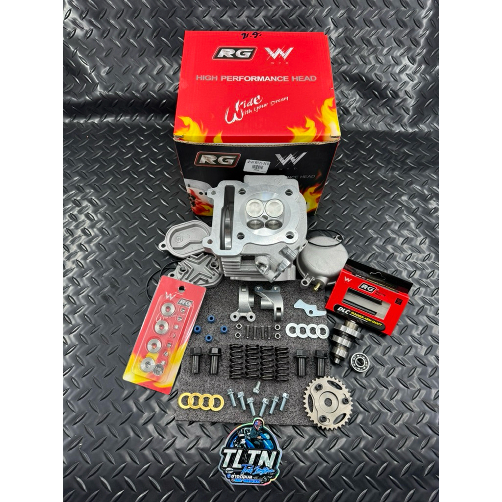 ฝา4v mio fino งานRGวาล์ว22/19และ24/21 รองรับลูก57-69มิลใส่หลักเดิมได้เลยพร้อมอุปกรณ์ครบชุดภายในฝาใส่ได้ทั้งคาบูและหัวฉีด