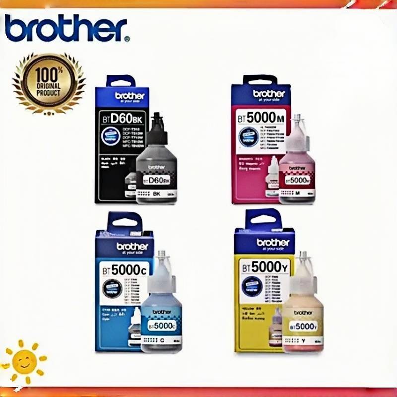 หมึก Brother แท้100% BTD60BK/ BT5000●brother dcp t520w●T310● T510W● T420W●T720W●T710W///（สามารถออกใบ