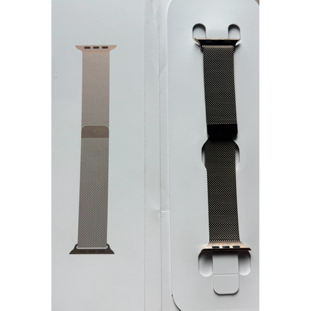 Gold Stainless Steel Milanese Loop 46MM S/M