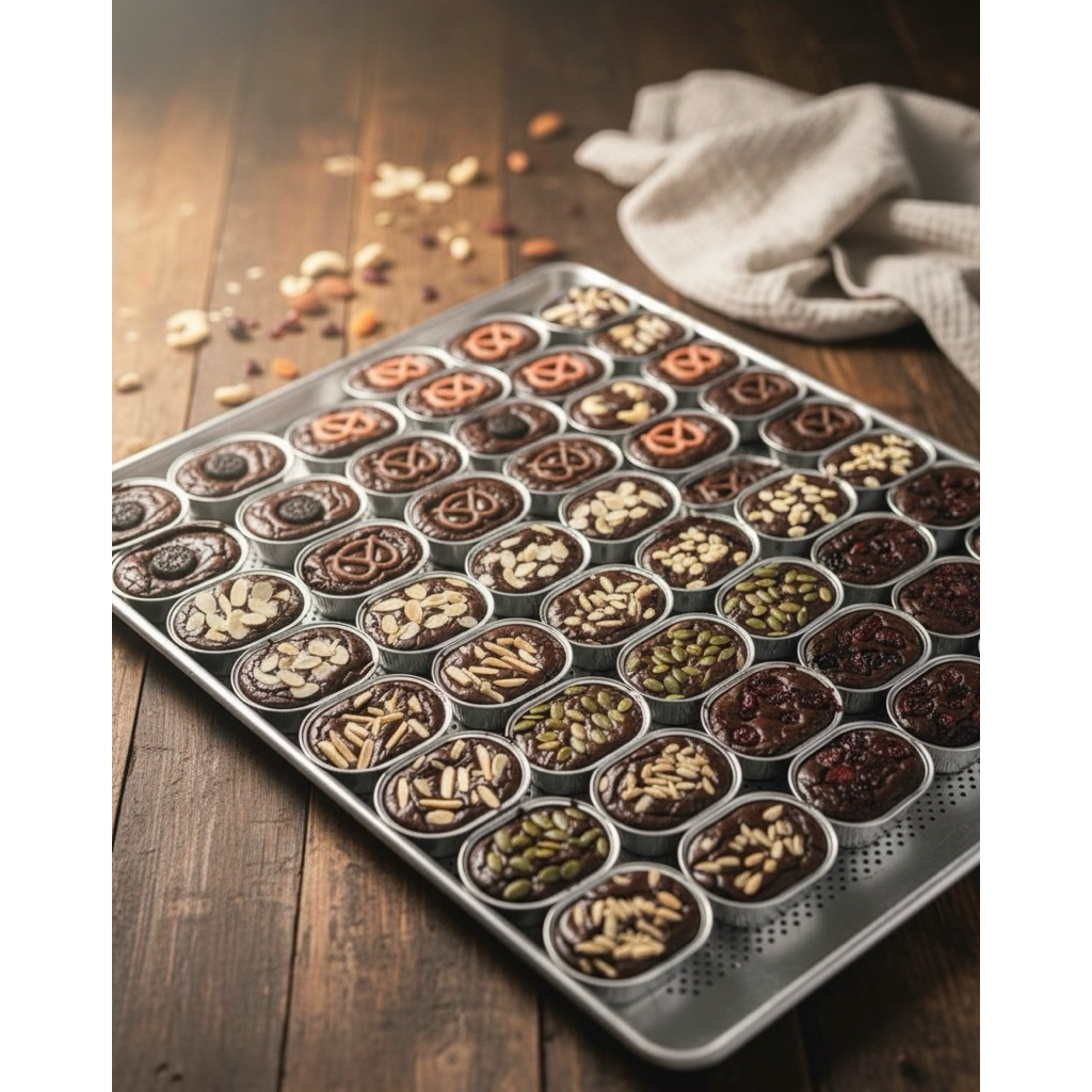 บราวนี่ ดาร์คช้อก ขนาดถ้วย68ml.