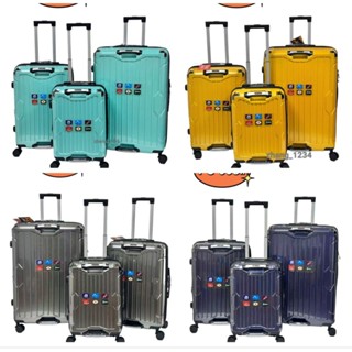 กระเป๋าเดินทางล้อลากซิป2ชั้นราคาถูกที่สุด20.​24.29​นิ้ว.​