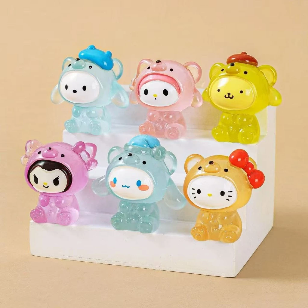 ตุ๊กตาโมเดลการ์ตูนตกแต่งโต๊ะ DIY thumbnail 8