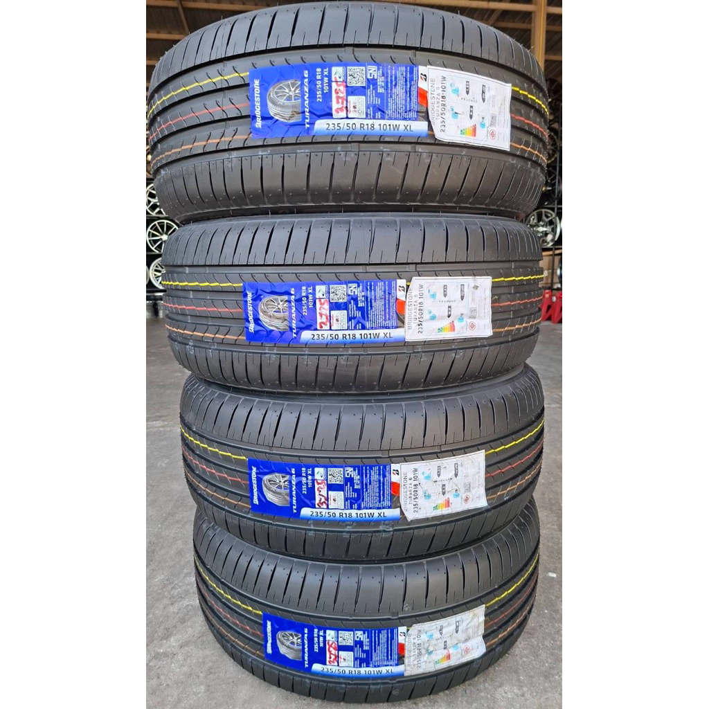 🚖🚘บริดสโตน 235/50/18 turanza6 ยางใหม่ปี25