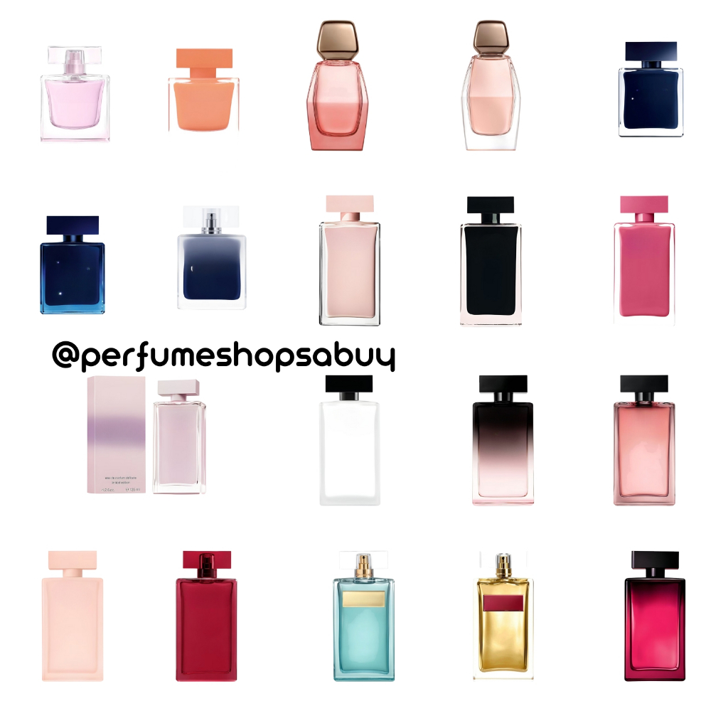 รวมน้ำหอมขวดใหญ่ NR Bleu Noir /for Her/Musc Noir Rose/ Rose Muse/Wild Tuberose ขวดเดี่ยว Set กล่องเท