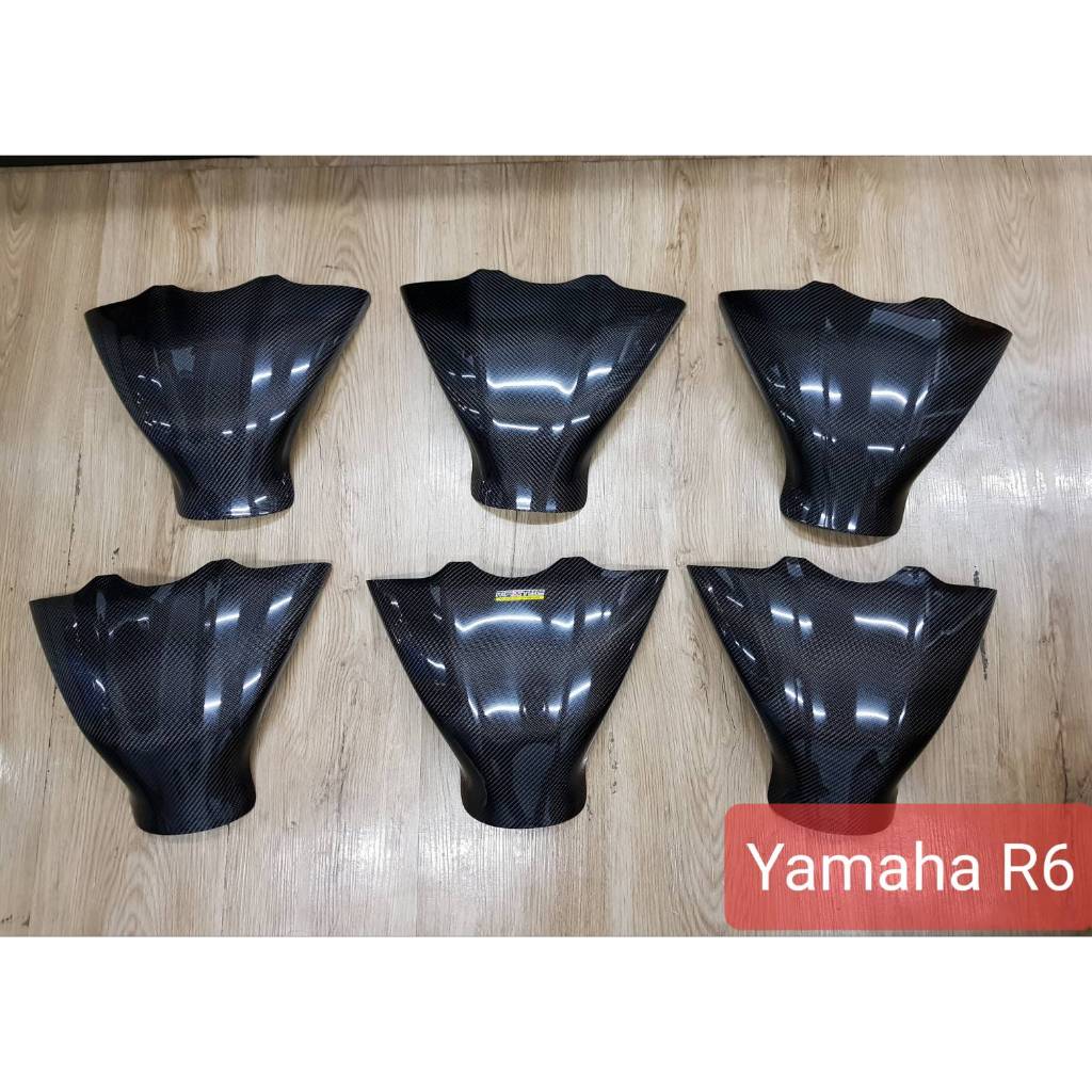 ครอบถังเพียวคาร์บอนตรงรุ่นR6