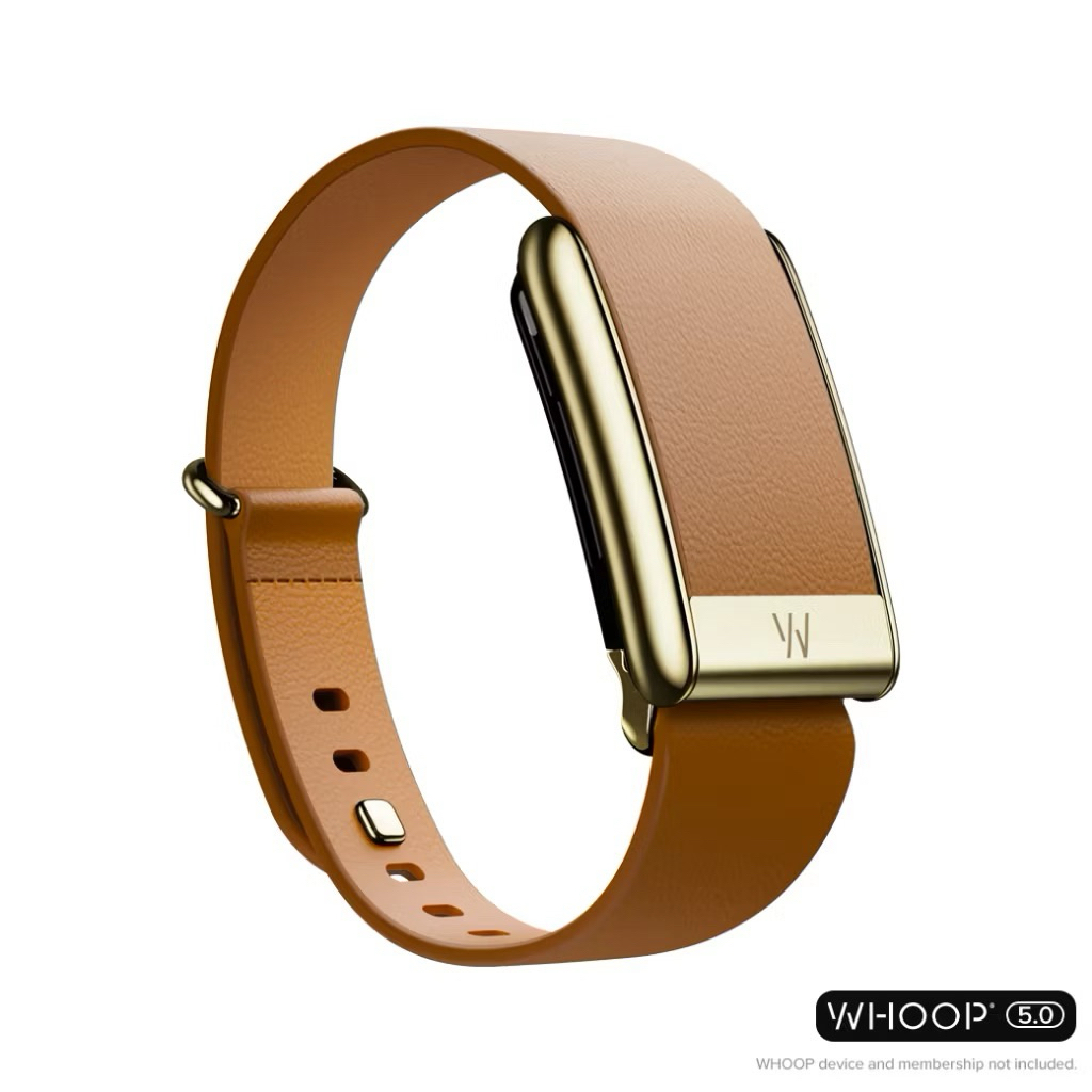 [🔥OCT2025หนังอิตาลี] Whoop 5.0 Leather Luxe Band สายหนังจากอิตาลี สายwhoop ไม่ใช่ของแท้ โรงงานมาเอง