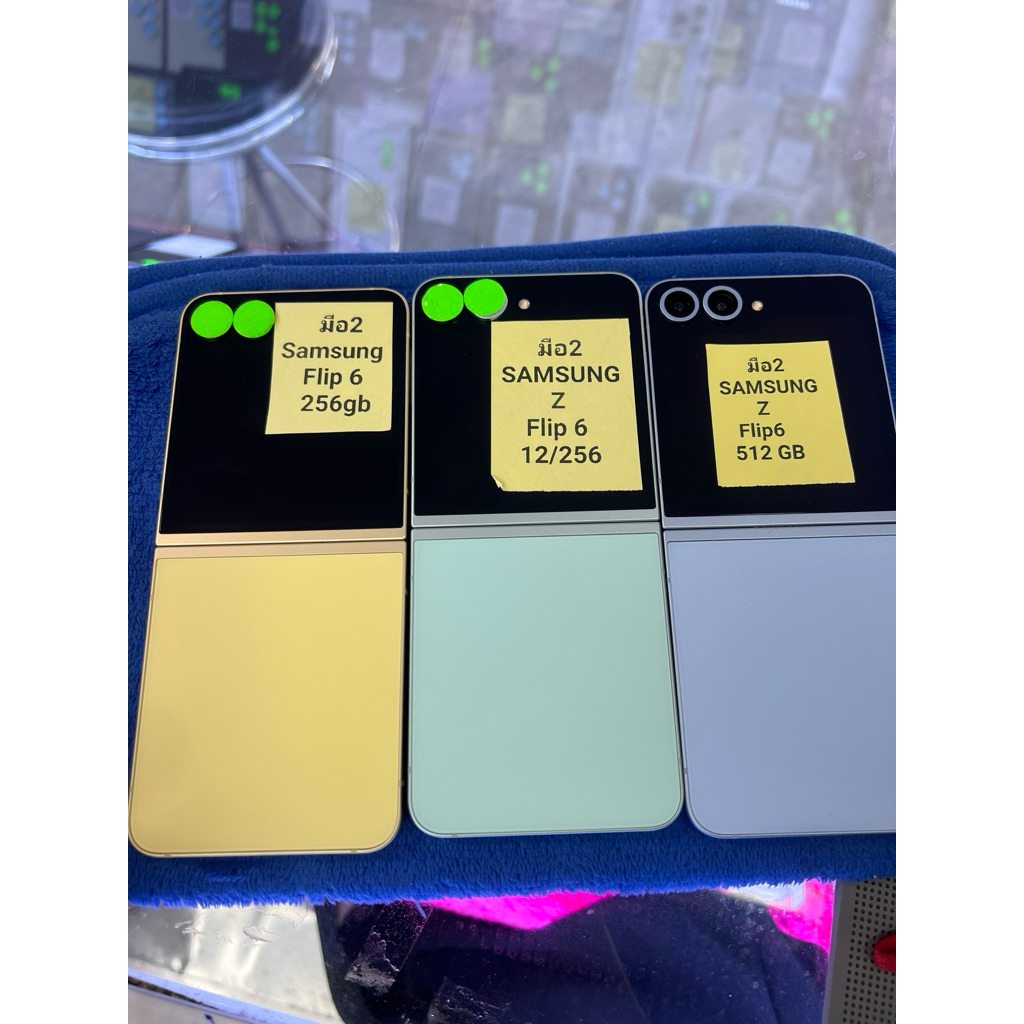 Samsung Galaxy Z Flip 7 / 6 /5 /4 (แรม8128gb/256gb/512gb)เครื่องศูนย์ไทย มือสองสภาพสวย