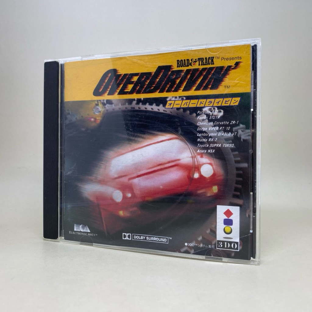 🇯🇵Road & Track Presents Over Drivin' (3DO) | Panasonic 3DO Original CD Game Japan | Japanese | สินค้