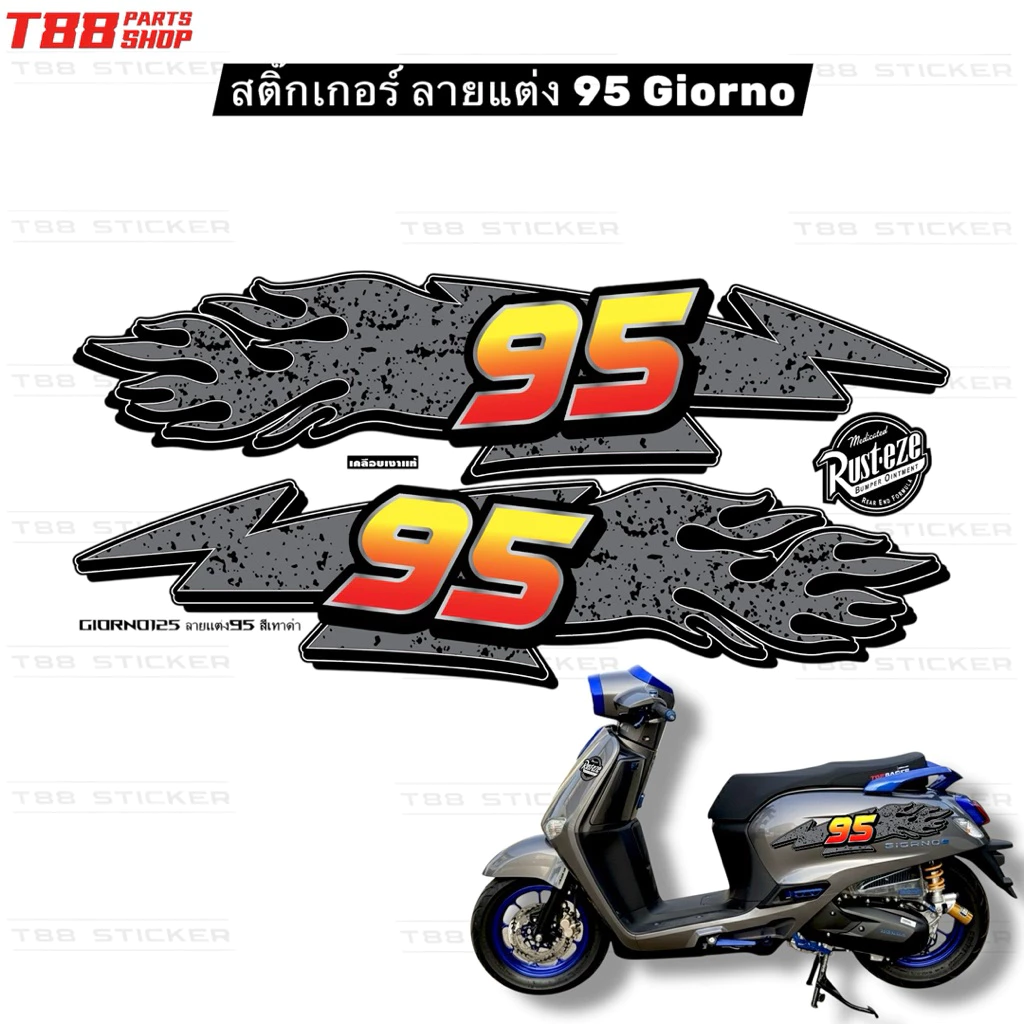 สติ๊กเกอร์แต่ง Giorno ลาย 95 thumbnail 5