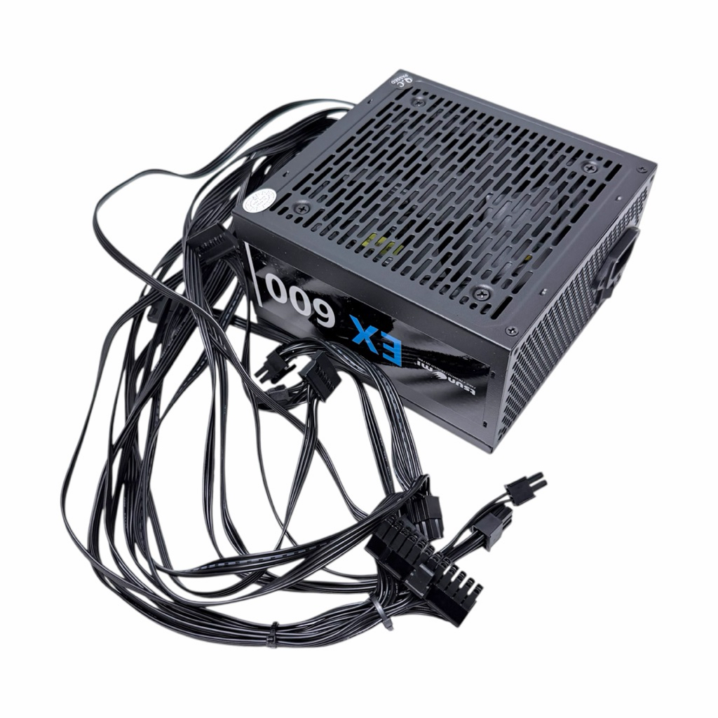 พาวเวอร์ พาวเวอร์ซัพพลาย PSUPC POWER SUPPLY 600W TSUNAMI EX600 PSU 600 W สึนามิ อุปกรณ์จ่ายไฟ