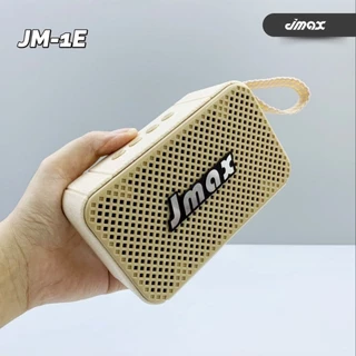 JMAX ลำโพงบลูทูธ รุ่น JM-1E ไร้สาย TWS (เชื่อมต่อ 2 ตัว) พร้อมสายหิ้ว