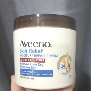 แท้🎯พร้อมส่ง EXP 2027​ อาวีโน่ สกิน รีลิฟ มอยส์เจอร์ ครีม 311 ก. Aveeno Skin Relief Moisture Cream 311g