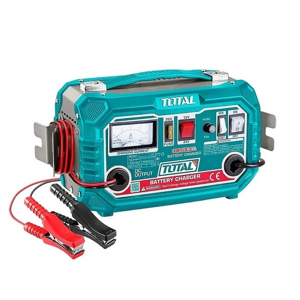 Total เครื่องชาร์จแบตเตอรี่ 12V / 24V 220V รุ่นTBC1601