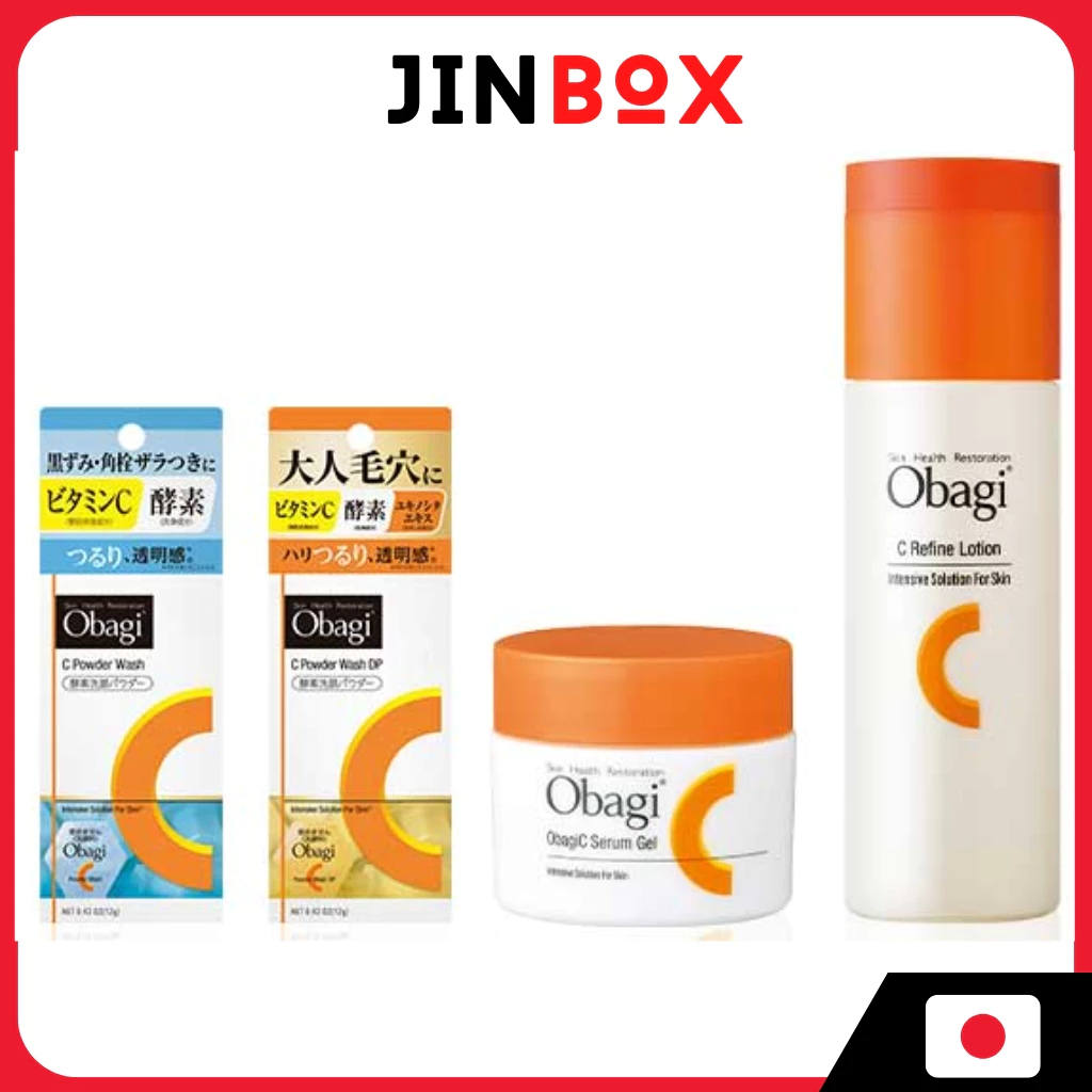 [ส่งตรงจากประเทศญี่ปุ่น] Obagi C Series Skin Care - Face Wash/Refine Lotion/Serum Gel (Intensive Solution For Skin)