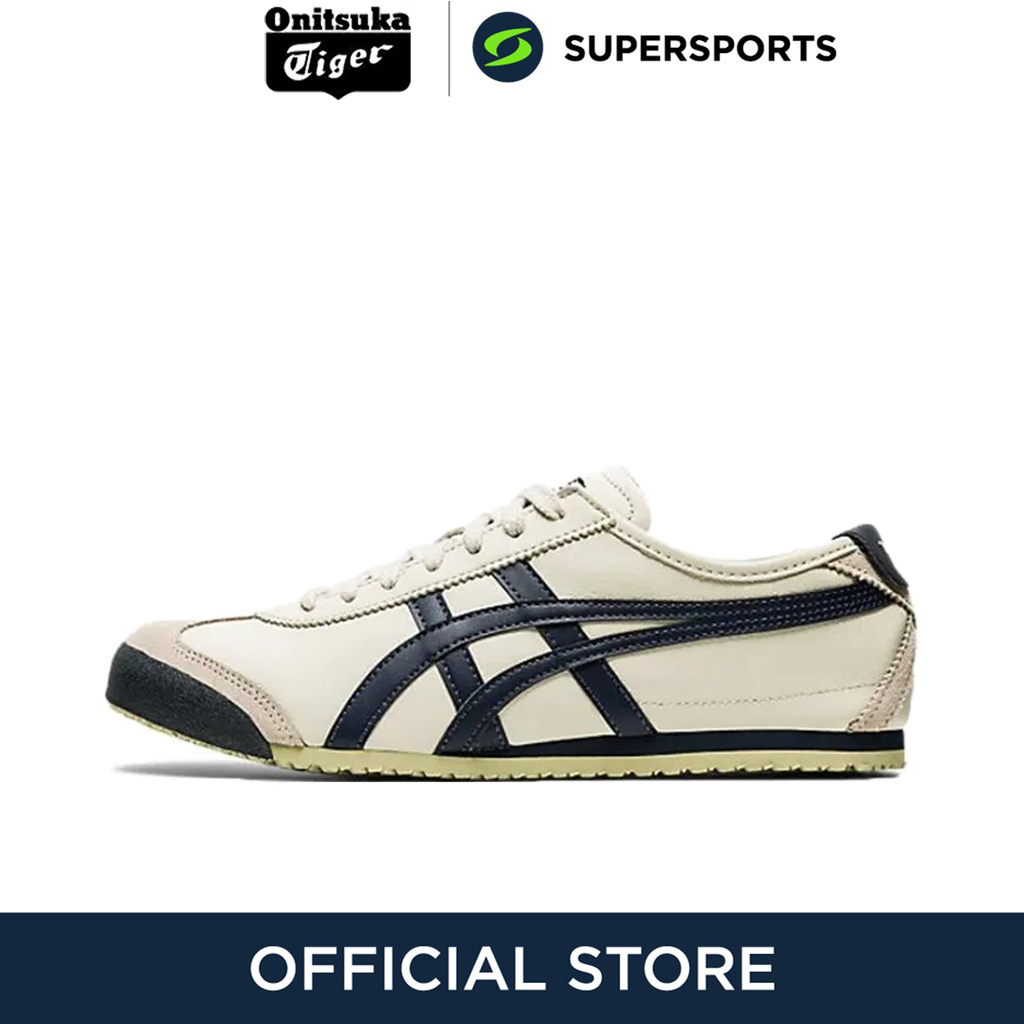 🎉พร้อมส่ง-แท้💕Onitsuka Tiger MEXICO 66 รองเท้า Leather หนังวัว กันลื่น ทรงต่ำ สไตล์ Casual Unisex DL