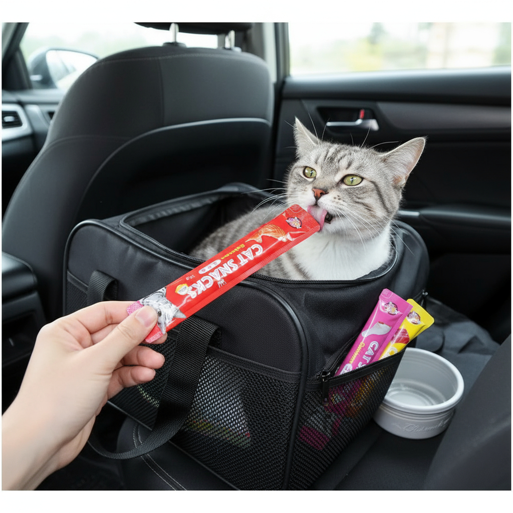 Boqi Factory ขนมแมว ขนมแมวเลีย สุดอร่อย 15 กรัม สินค้า มีพร้อมส่ง 🐱😻😻😸😸😺 Cat Snacks - รูปที่ 6