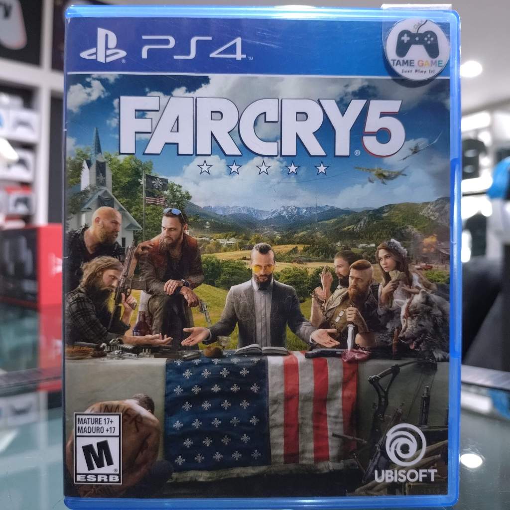 (ภาษาอังกฤษ) มือ2 Far Cry 5 PS4 มือสอง (เล่นกับ PS5 ได้ Farcry Farcry5 Farcry 5)