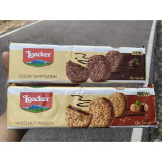 Loacker Biscuits ล็อคเกอร์ บิสกิต สอดไส้ครีม มีให้เลือก2รสชา…