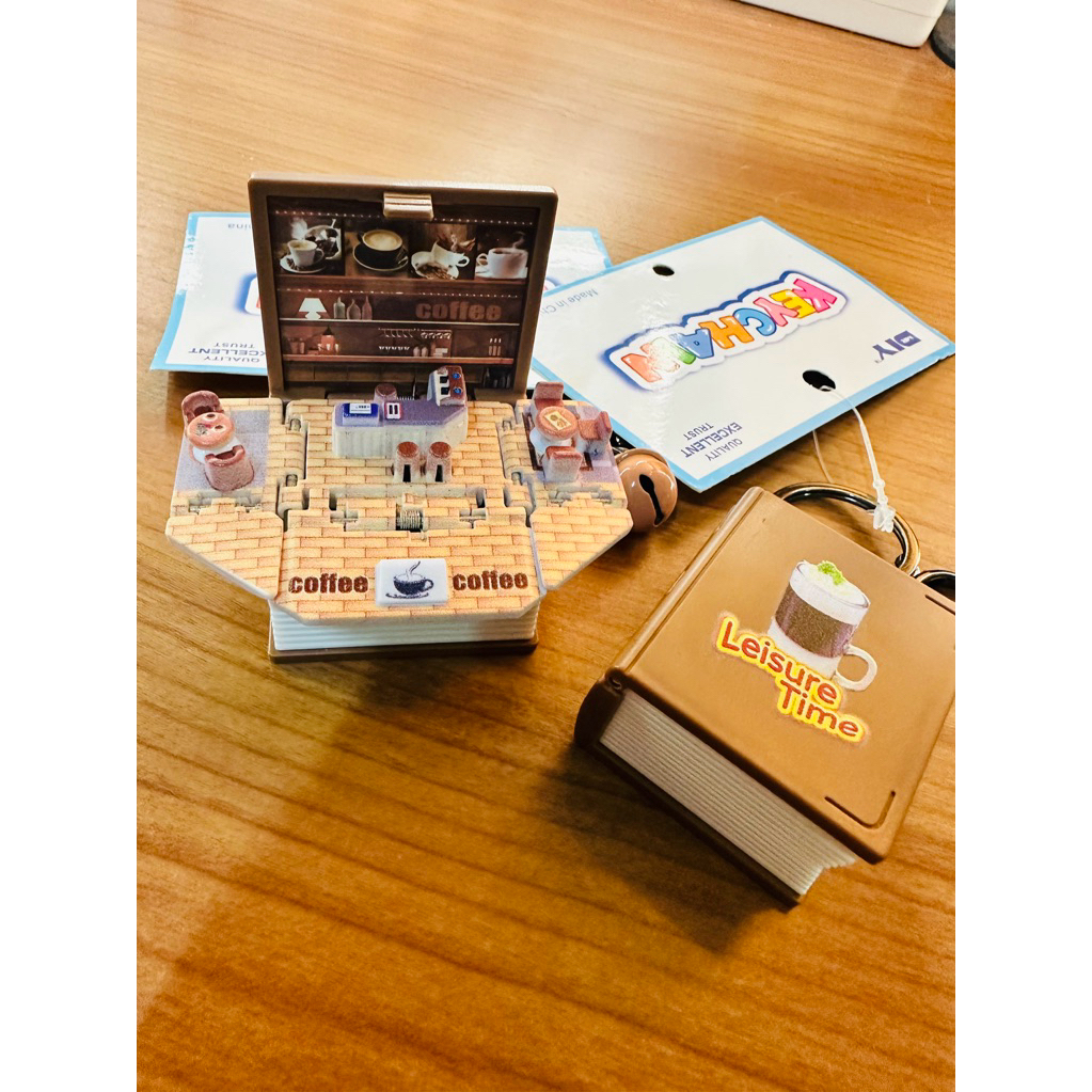 พวงกุญแจ DIY (สุ่มปก) , พวงกุญแจป้อปอัพ 3D , Mr.DIY พวงกุญแจหายาก