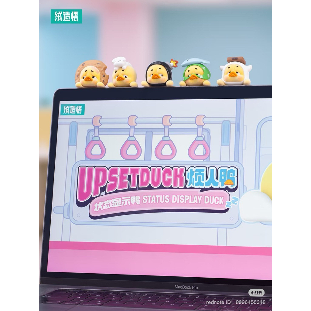 Upset duck ตัวเกาะโทรศัพท์ พร้อมส่ง(ยกบ็อค)