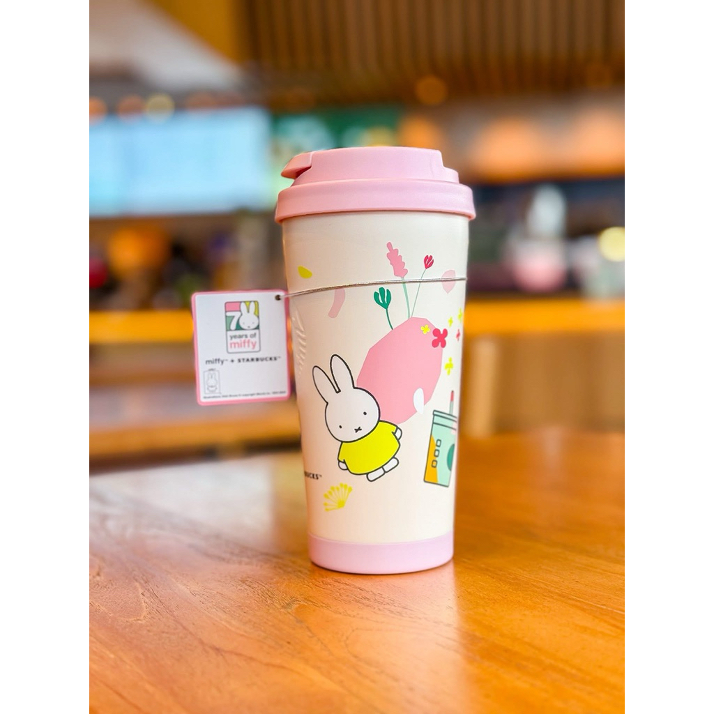แก้ว Stainless Miffy+Starbucks