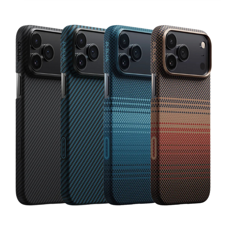 Pitaka Ultra-Slim Case เคสเส้นใยอะรามิดเกรดพรีเมียมสำหรับ 17/17 Air/ 17 Pro/ 17 Pro Max