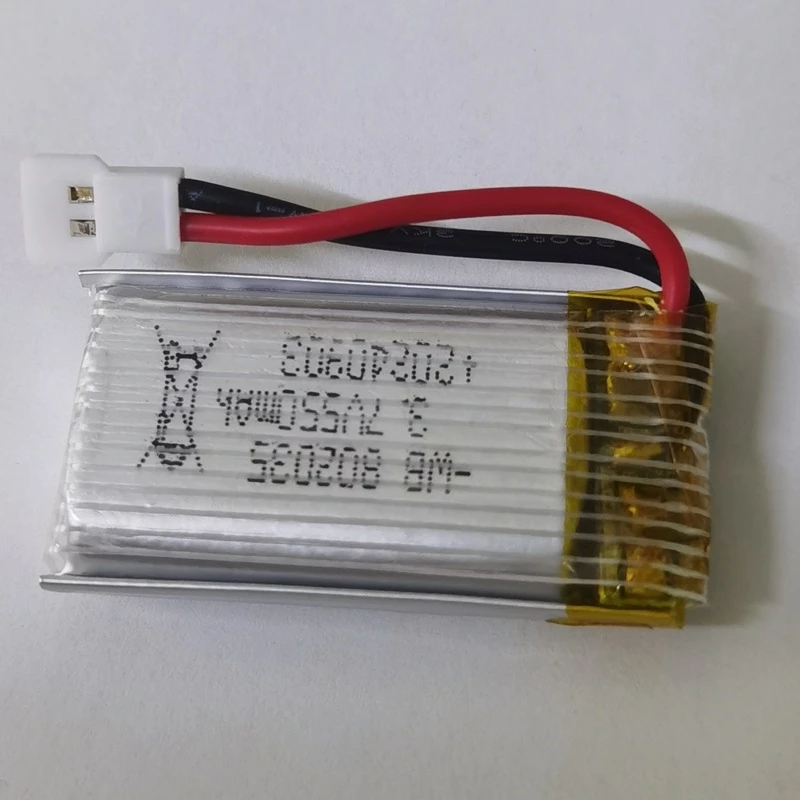 แบตเตอรี่เครื่องบินเซ็นเซอร์ UFO 3.7V600MAH แบตเตอรี่โดรน แบตเตอรี่ลิเธียมแบบชาร์จไฟได้ อุปกรณ์เสริมโดรน