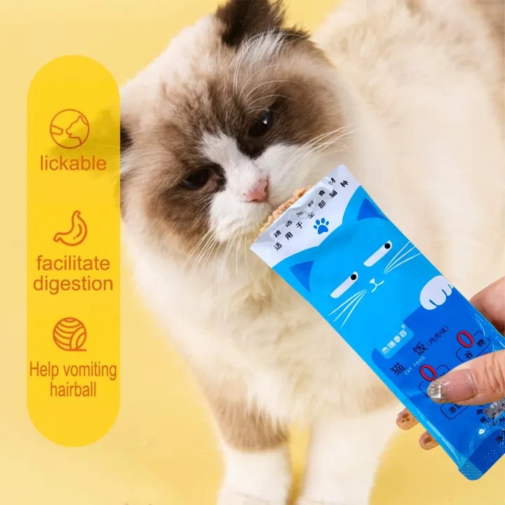 TUBI เสื้อผ้าครอบครัว บรรจุภัณฑ์แบบครอบครัว ซุปแมว อุดมไปด้วยน้ำมันปลา อาหารแมว ซุป ซุปแมวอาหารเปียก