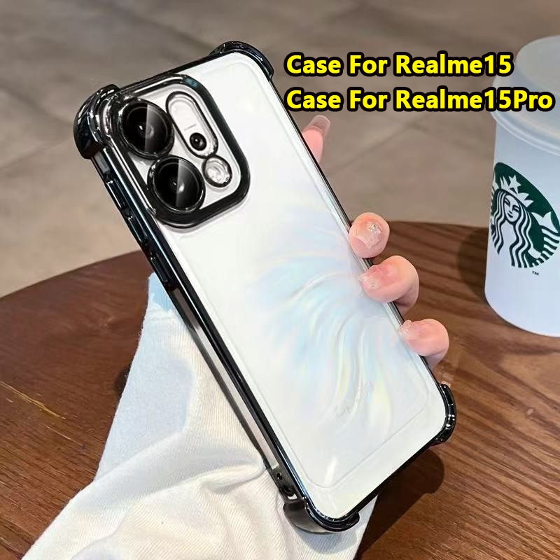 เคส โทรศัพท์ ใส สำหรับ Realme15 5G 15Pro Note70 C75 14T Pro14T C71 021