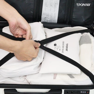 Tpartner กระเป๋าจัดระเบียบ Organize Bag เซ็ต 6 ชิ้น ผู้ช่วยจัดกระเป๋าเดินทาง คุณภาพพรีเมียม ดีไซน์เรียบง่าย