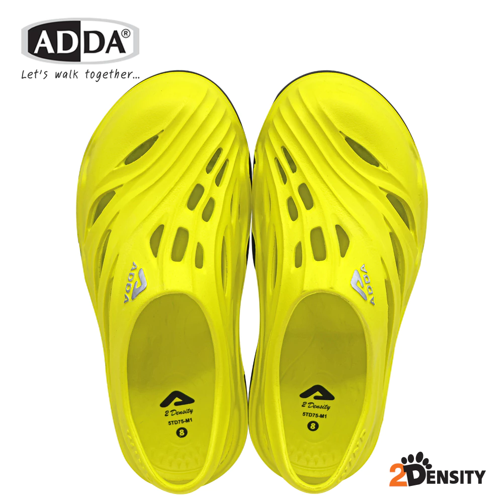 ADDA 2density รองเท้าแตะ รองเท้าลำลอง สำหรับผู้ชาย แบบสวมหัวโต รัดส้น รุ่น  5TD75M1 (ไซส์ 7-12) thumbnail 6