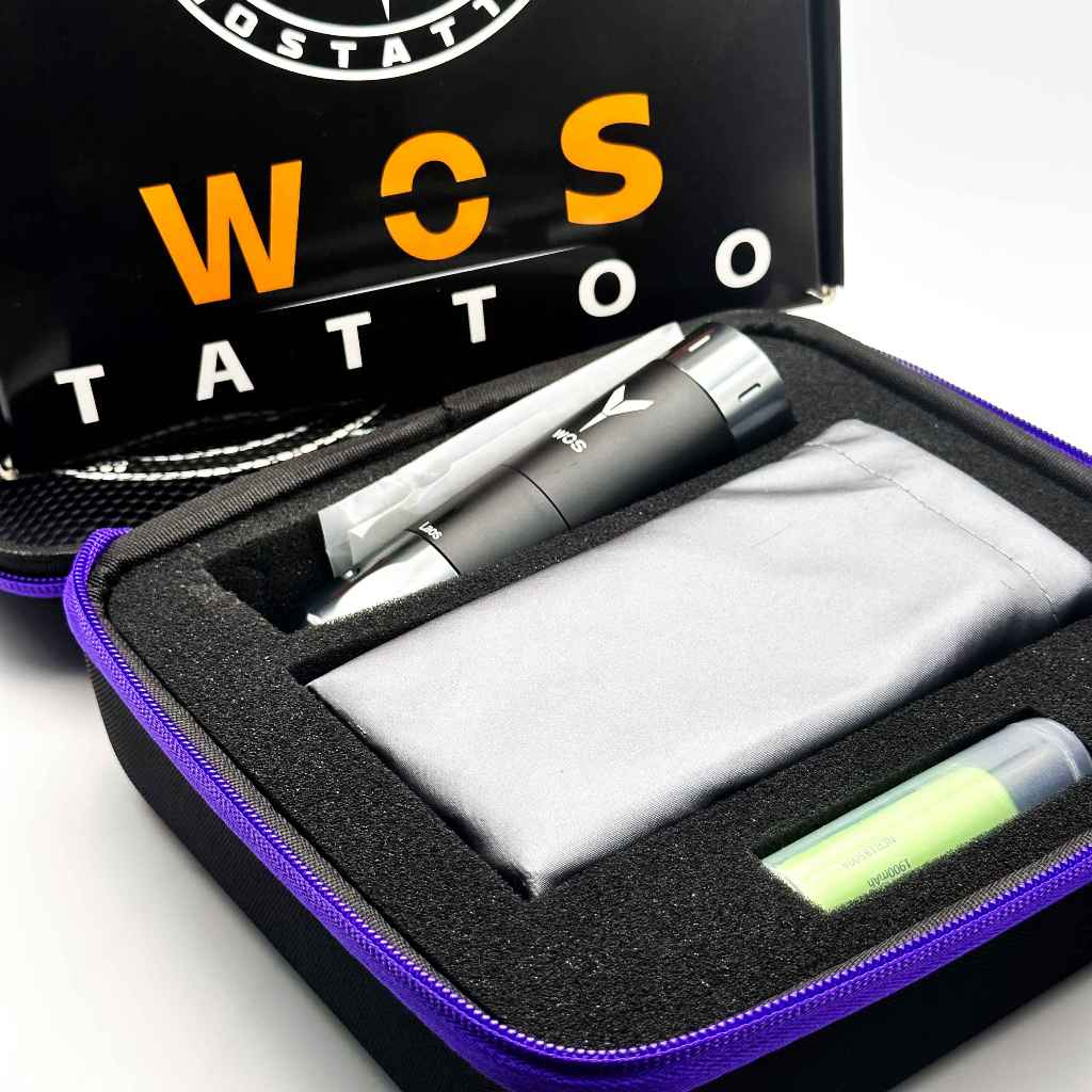 WOS E70 เครื่องสักไร้สายปรับสโตรกได้3.0-5.0มม