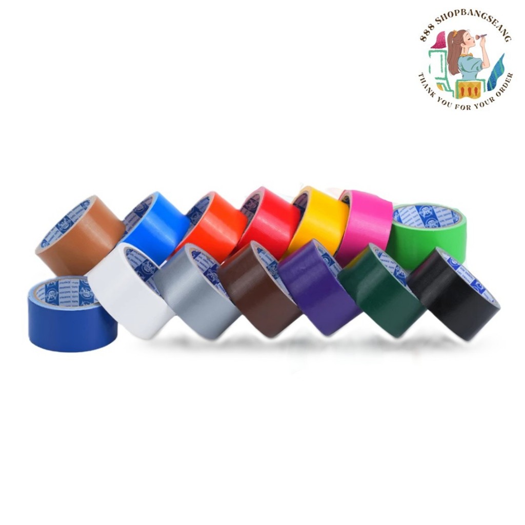 เทปผ้าแลคซีน 1.5นิ้ว ,2นิ้ว Phoenix Tape