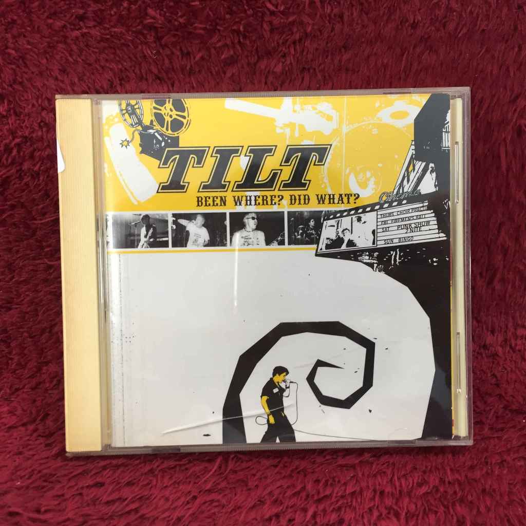 CD Been Where Done What - Tilt สภาพตามรูปปก EA8-156