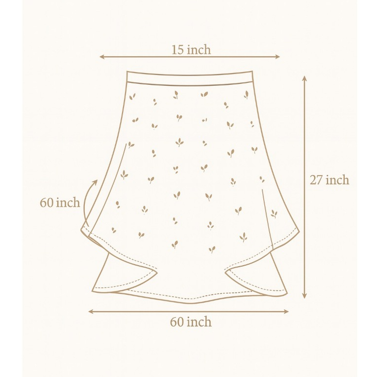 Cali ผ้าคลุมให้นมไร้กระดุม ผ้ามัสลินทอ สไตล์เกาหลี *Collection Tenderfield💐 *ป้าย Cali Baby - รูปที่ 5
